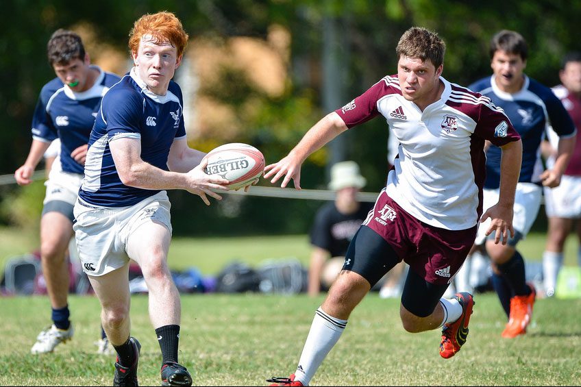 Image of students playing Rugby