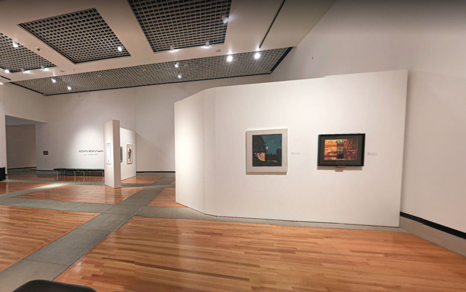Photo of Interior Monologues exhibit in the Stark Galleries