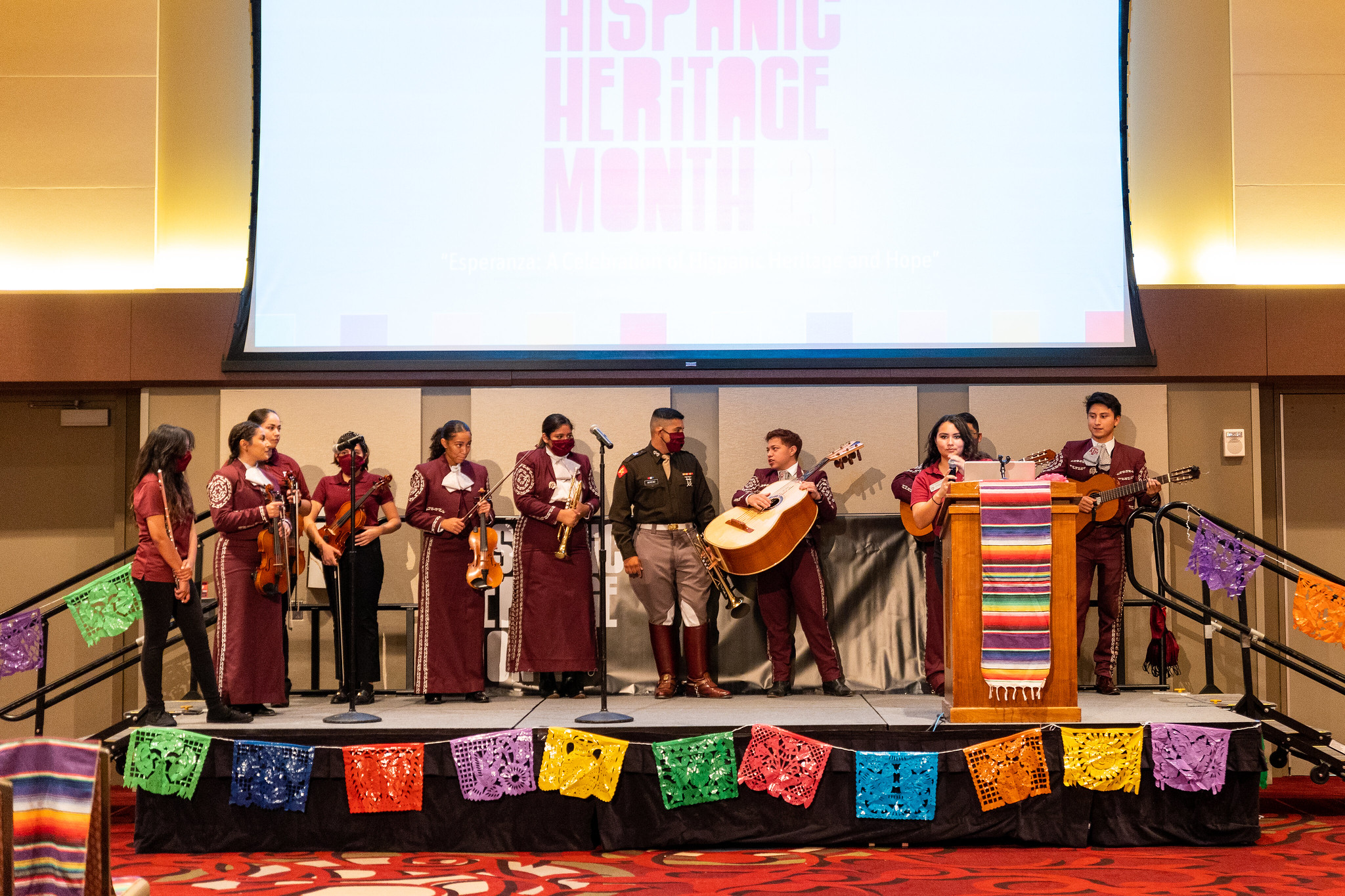 Aggieland Mariachi Performs at the Hispanic Heritage Month Kick-off