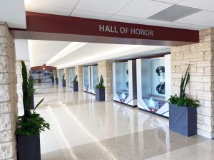 Photo of the hall of honor