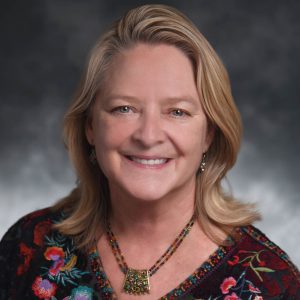 A head shot of Sondra White