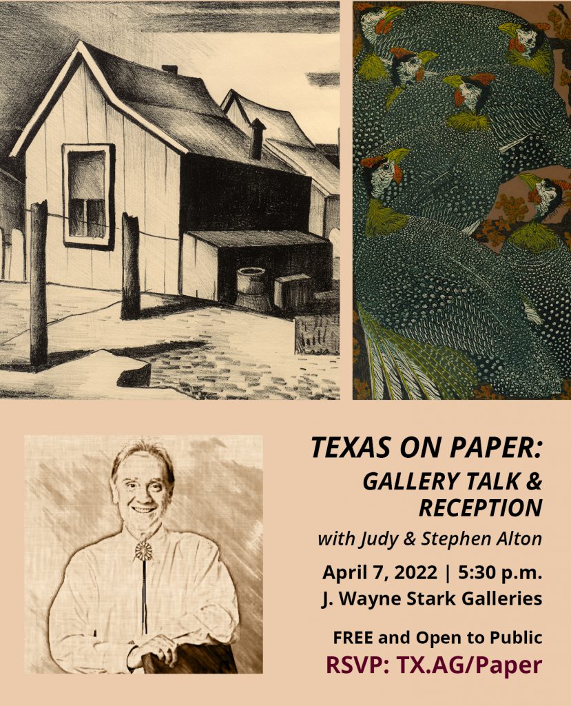 Texas On Paper Gallery Poster