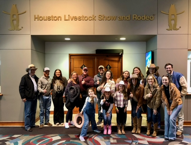 Photo of First Gen Vets at the Houston Livestock Show and Rodeo