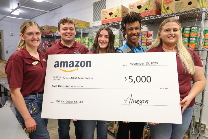 12th Can leadership with a $5000 check from Amazon