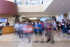 Prospective students and parents in the MSC