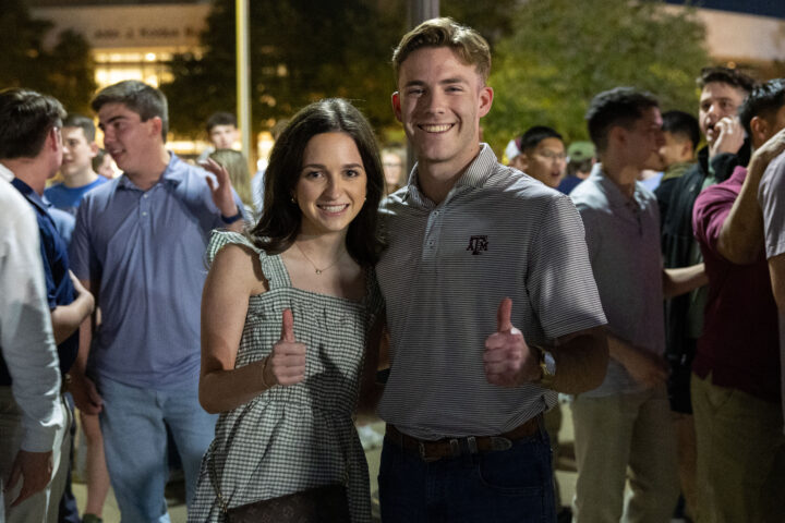 Kathleen Parks ‘26 and Carter Mallory ‘26