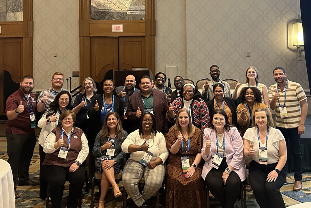 Group of NASPA attendees
