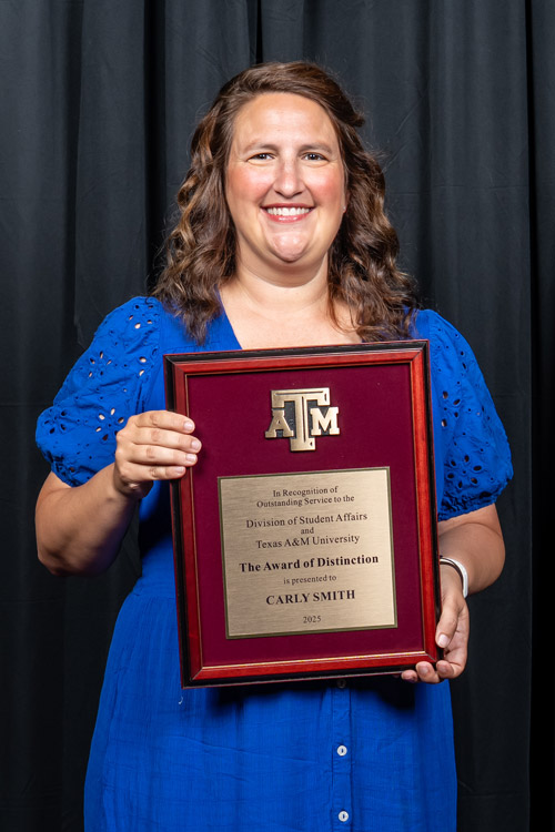 Carly Smith and award