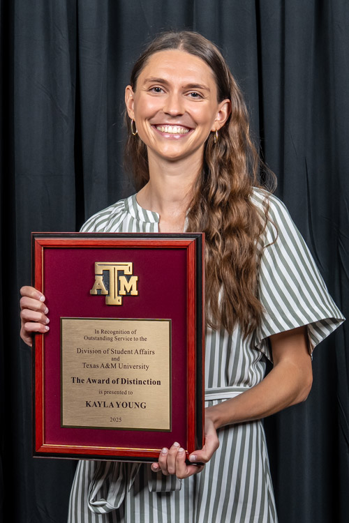 Kayla Young and award
