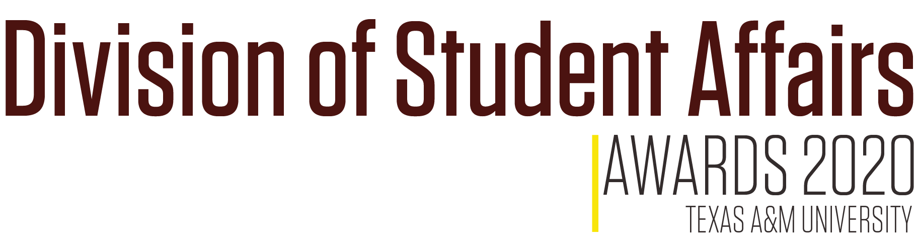 Division of Student Affairs Awards 2020 Texas A&M University