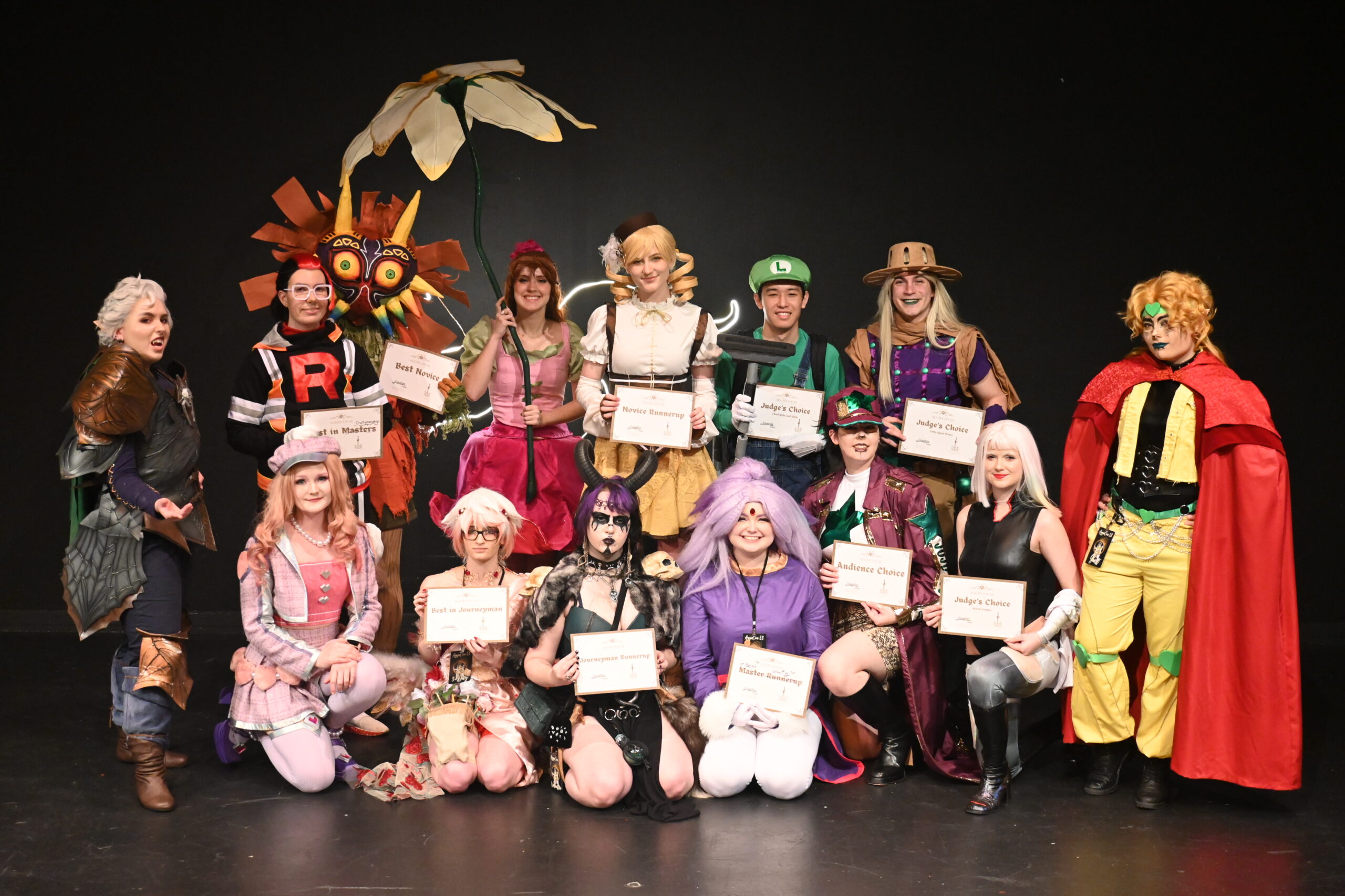 cosplay contest award winners