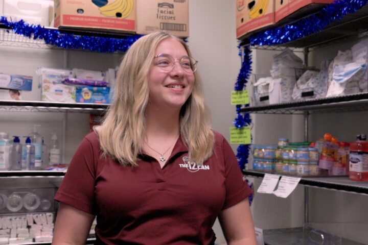 Still shot from 12th Can video of Dawn Tonkinson speaking to the camera